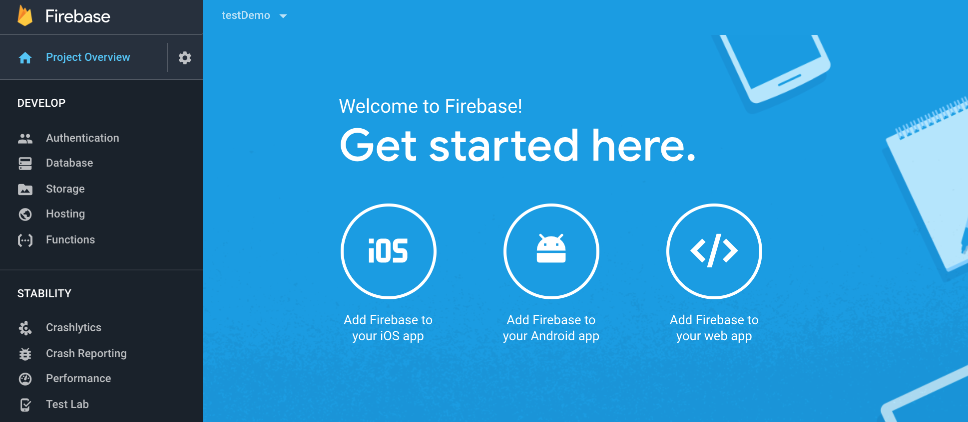 Google Firebase custom domain mapping with GoDaddy