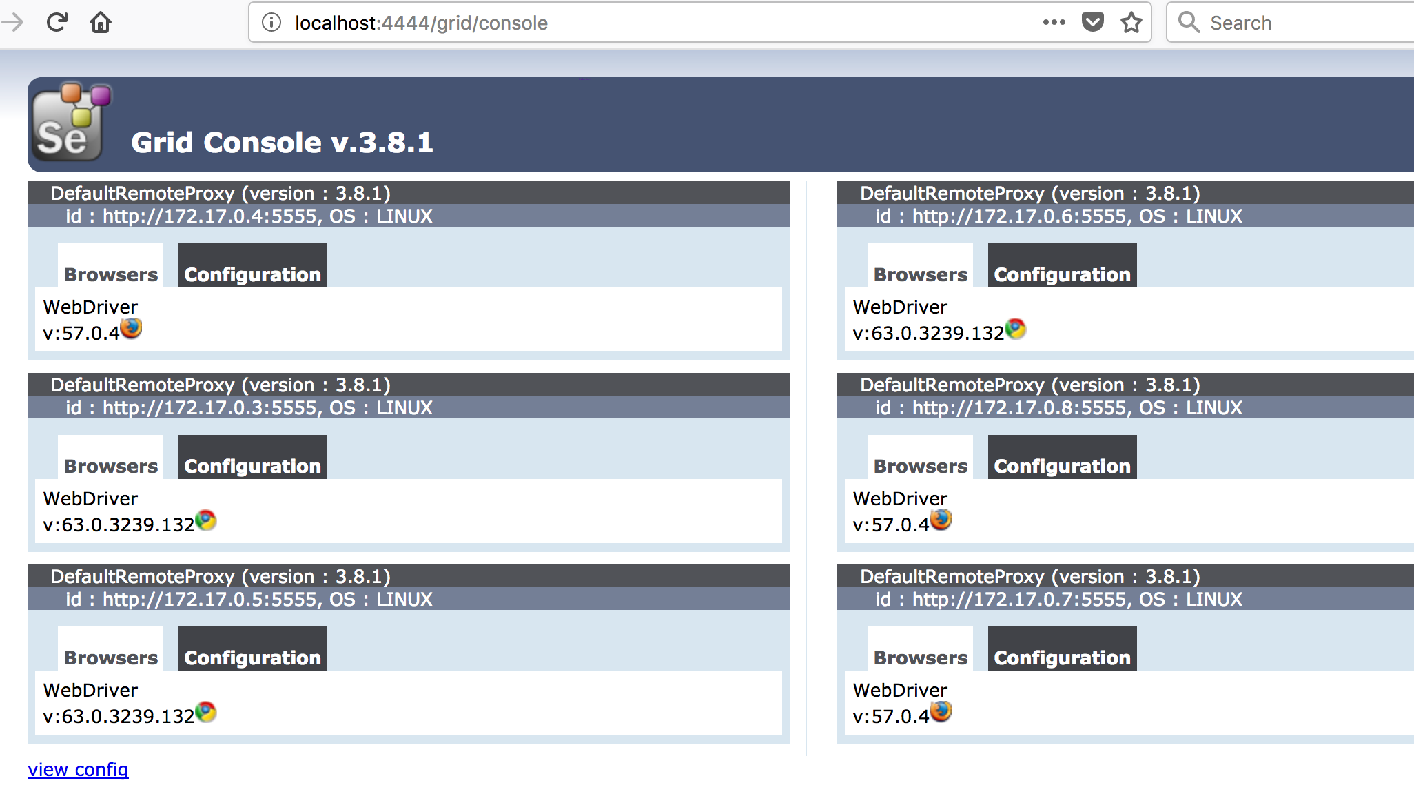 docker-scale-selenium-grid-up